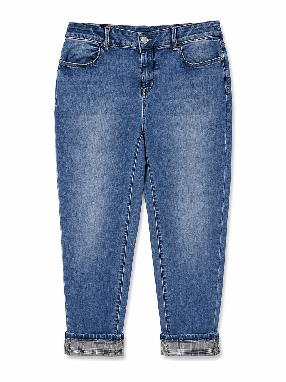 Maurices Women’s Boyfriend Jeans in Denim Blue